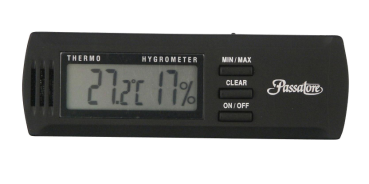 Digital Hygrometer "Passatore" schwarz